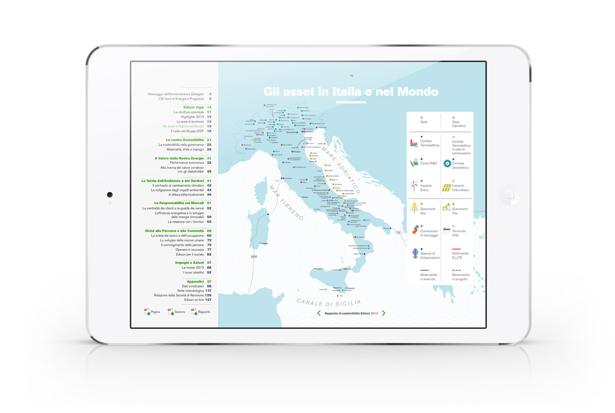 Edison, Rapporto di sostenibilità 2013