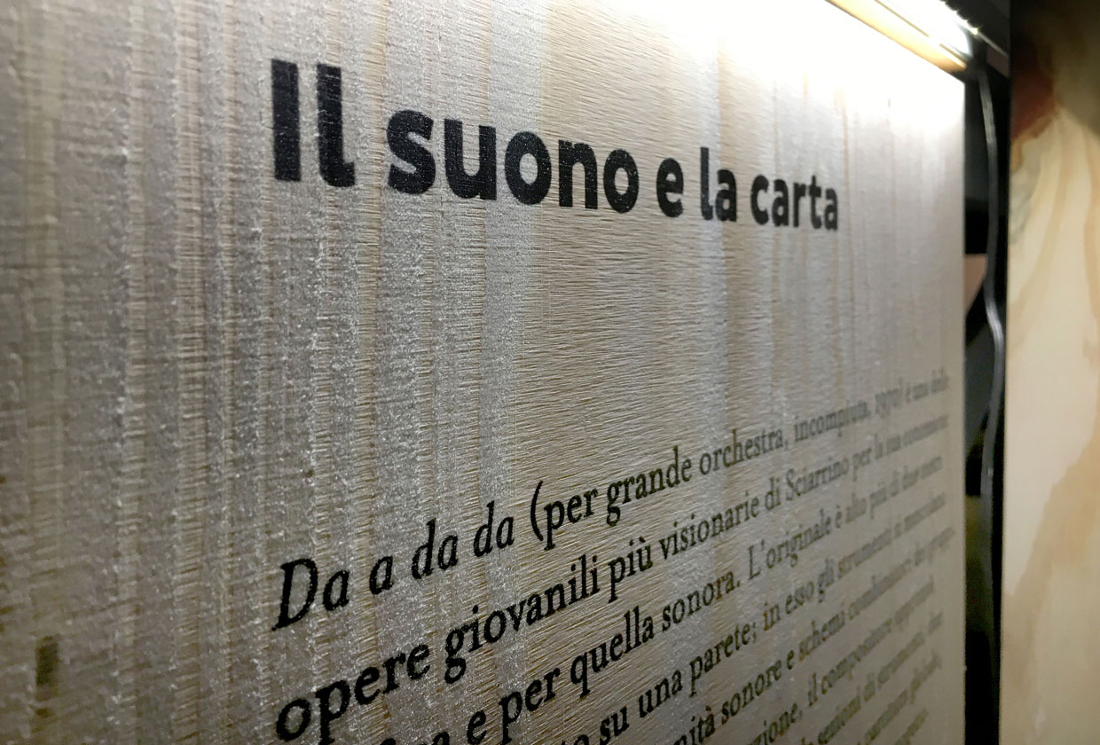 Archivio Storico Ricordi Salvatore Sciarrino - il segno e il suono - Exhibition